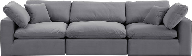 Comfy - Velvet Modular Sofa 3 Seats