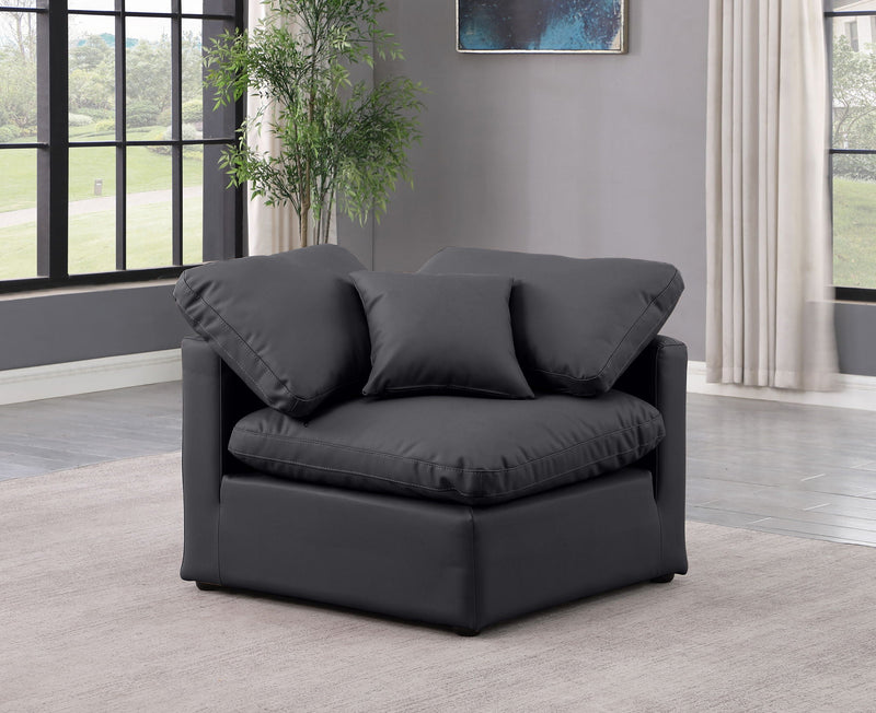 Indulge - Faux Leather Corner Chair