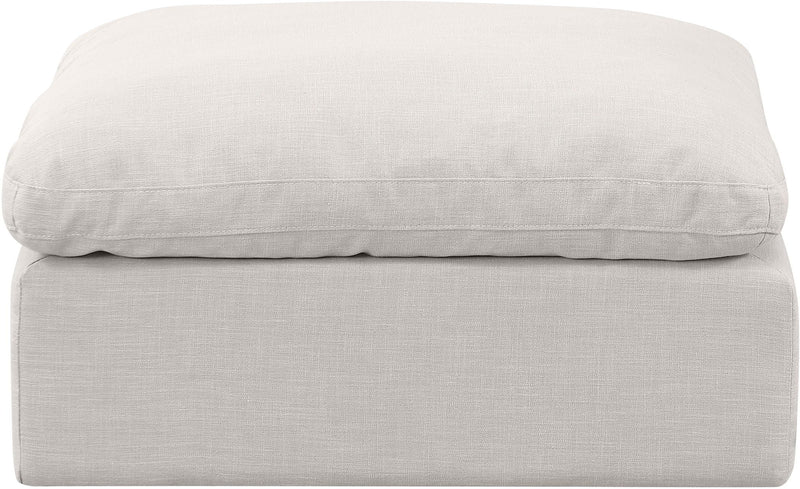 Indulge - Linen Ottoman