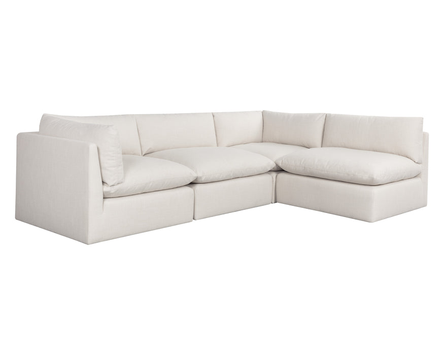 Reve Modular - Armless Chair - Effie Linen