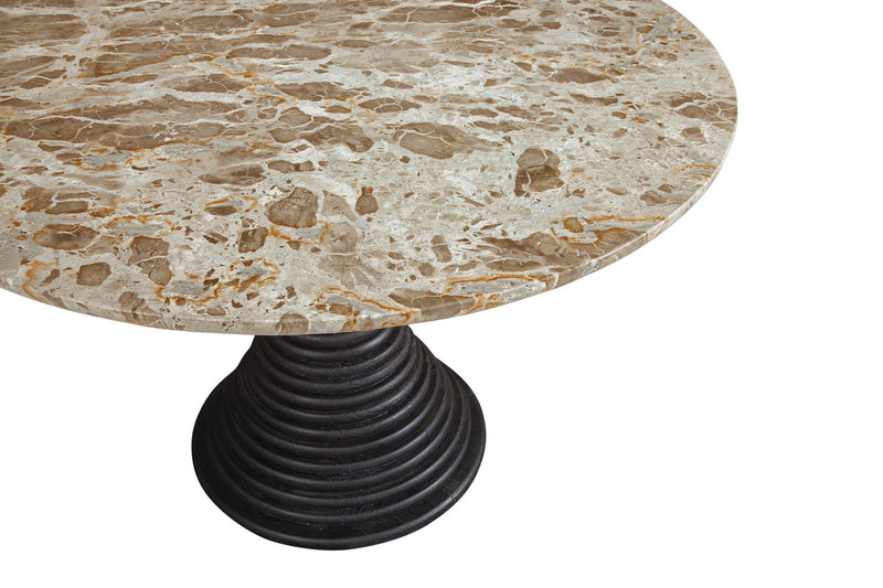 Strata - Round Dining Table - Black