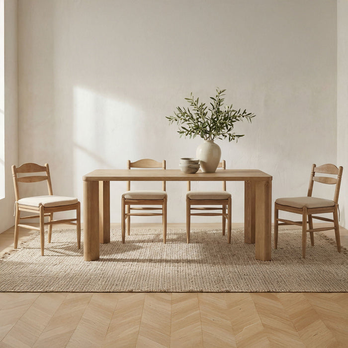 Segment - Small Dining Table - Dark Brown