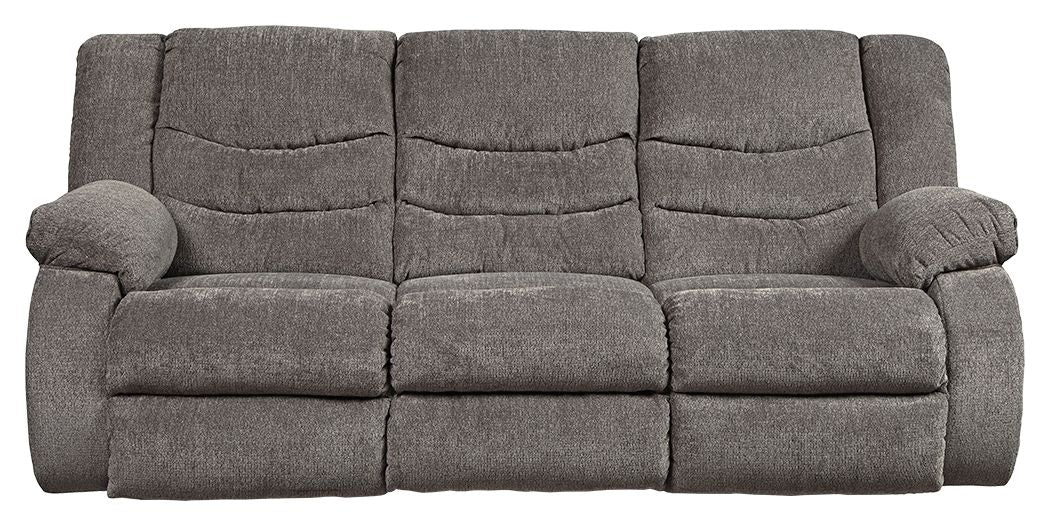 Tulen - Reclining Sofa - Dark Gray