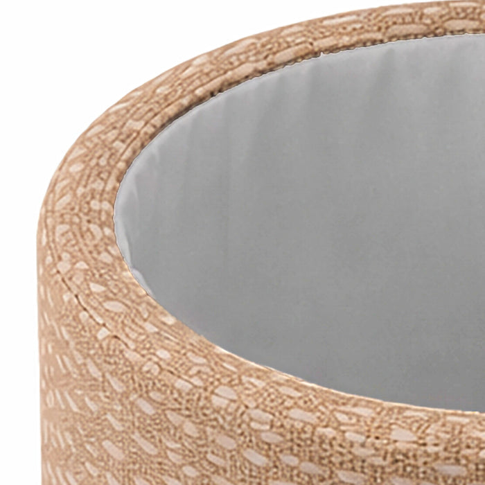 Fenna Storage Ottoman Camel