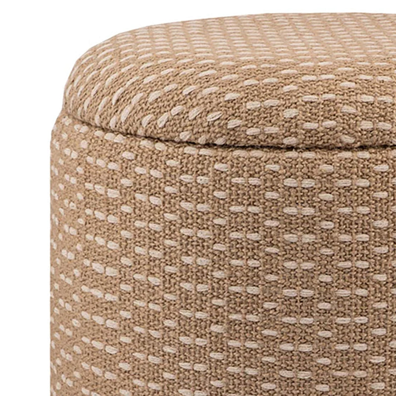 Fenna Storage Ottoman Camel