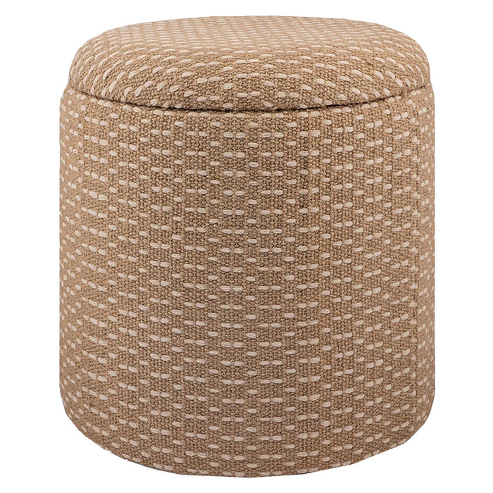 Fenna Storage Ottoman Camel
