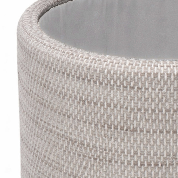Dalia Storage Ottoman Beige
