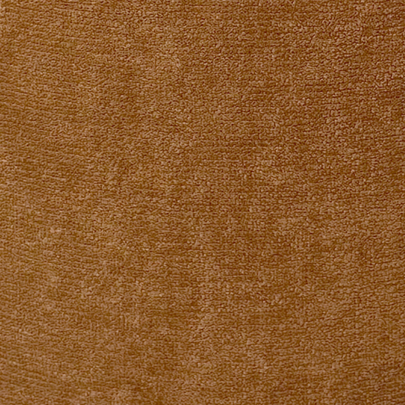 Sadie Round Storage Ottoman Rust