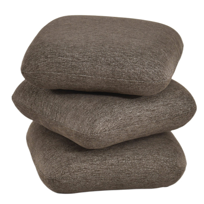 Rylee Square Ottoman Brown