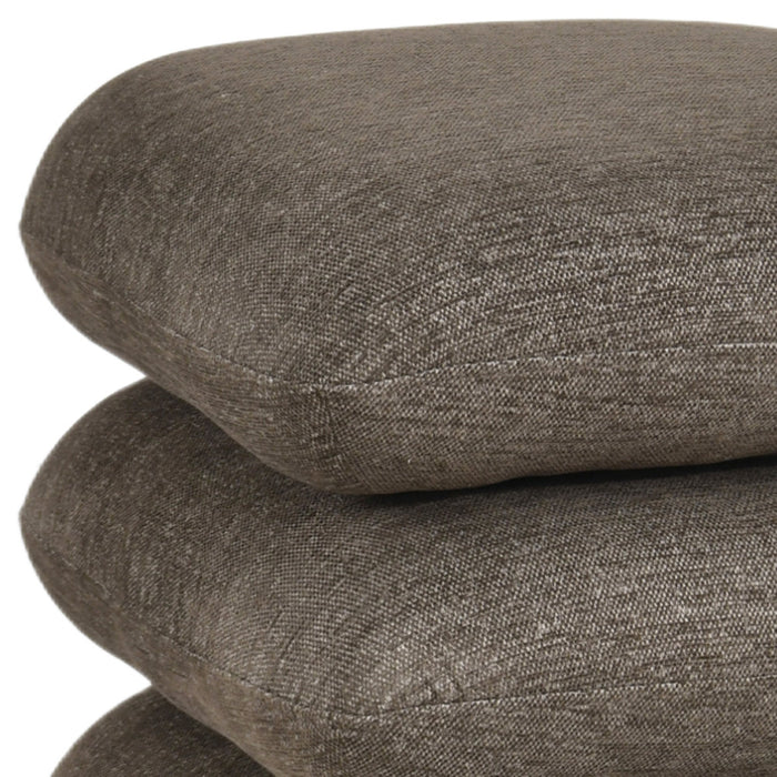Rylee Square Ottoman Brown