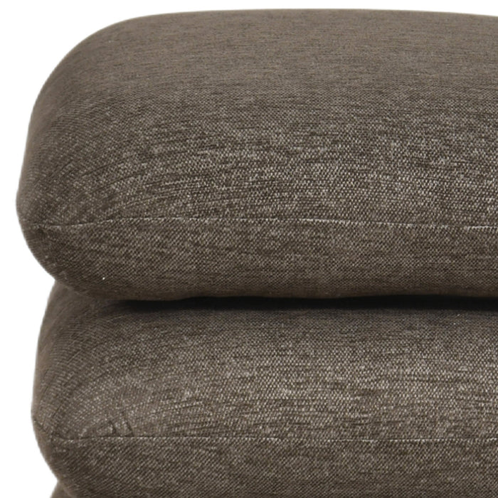 Rylee Square Ottoman Brown