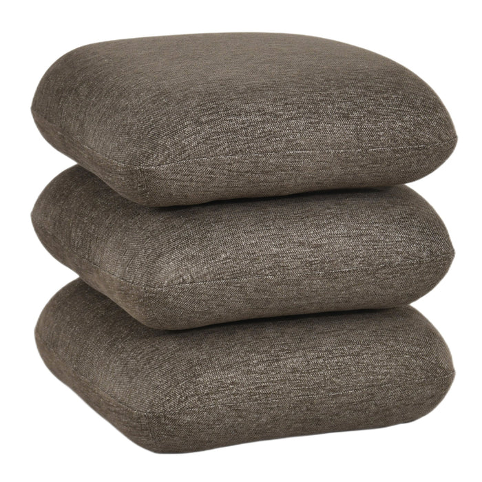 Rylee Square Ottoman Brown