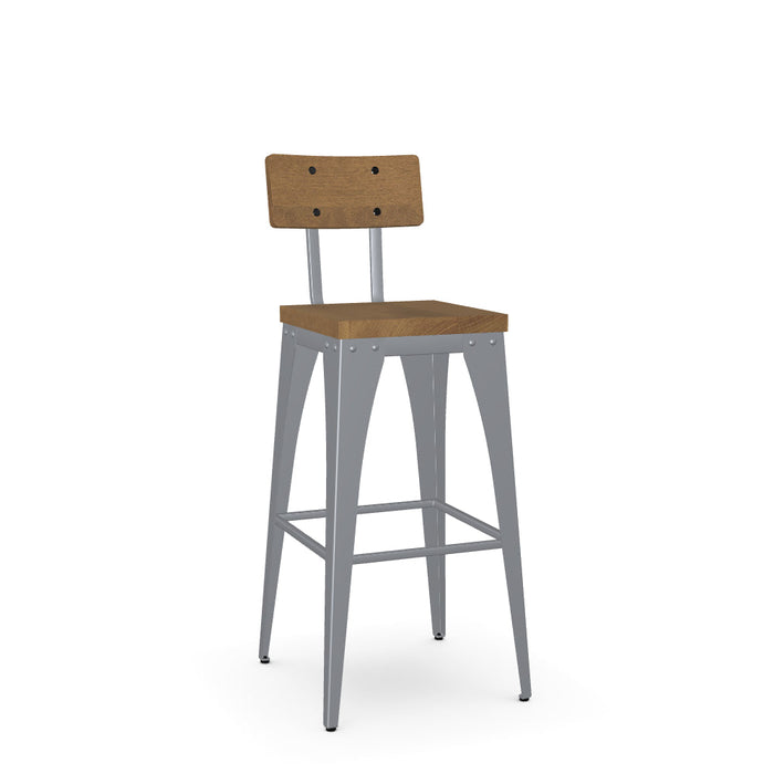 Upright Non swivel stool Bar height