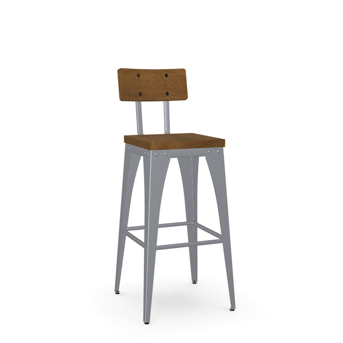 Upright Non swivel stool Bar height