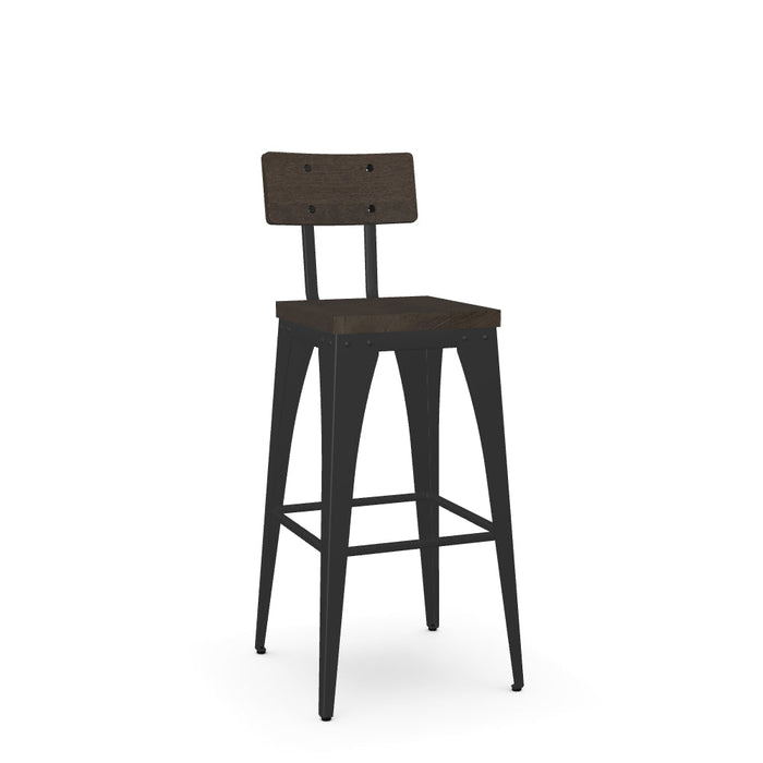 Upright Non swivel stool Bar height