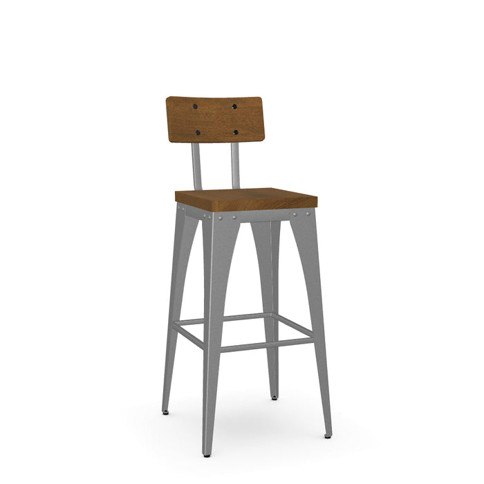 Upright Non swivel stool Bar height
