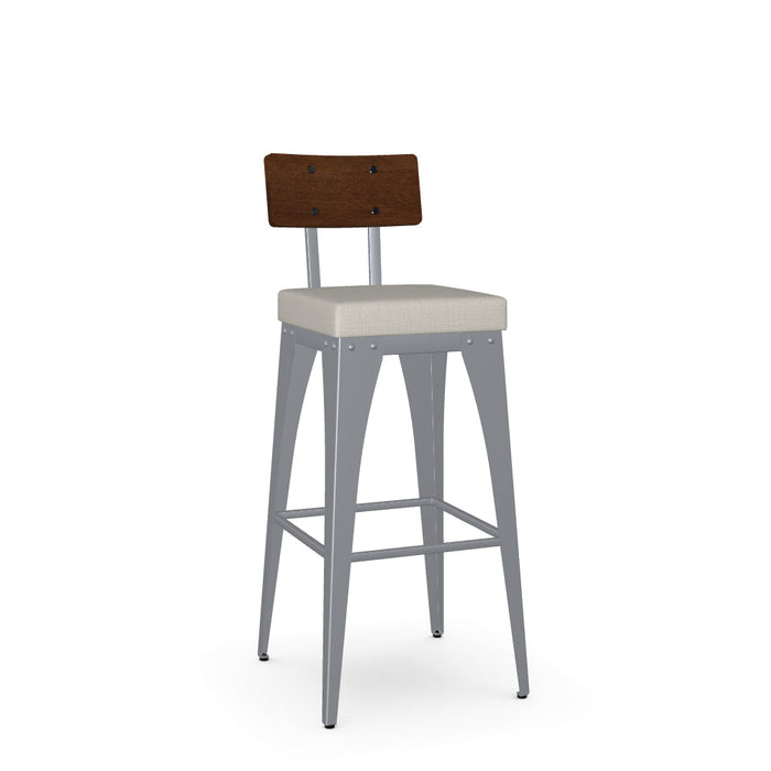 Upright Non-Swivel Bar Stool