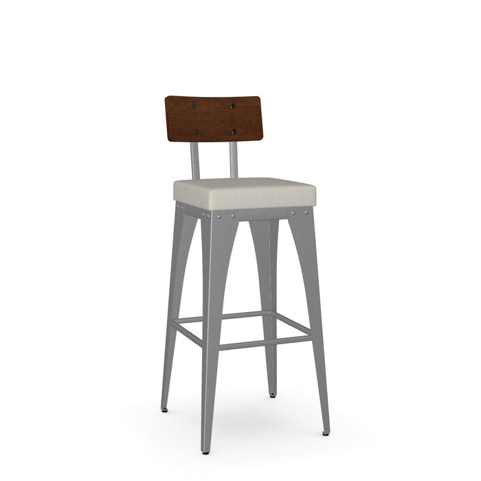 Upright Non-Swivel Bar Stool