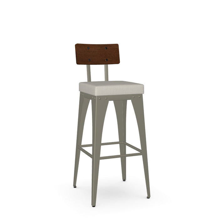 Upright Non-Swivel Bar Stool