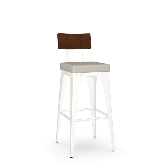 Upright Non-Swivel Bar Stool