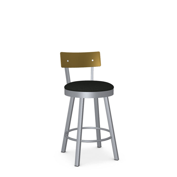 Lauren Swivel Counter Stool-Upholstered