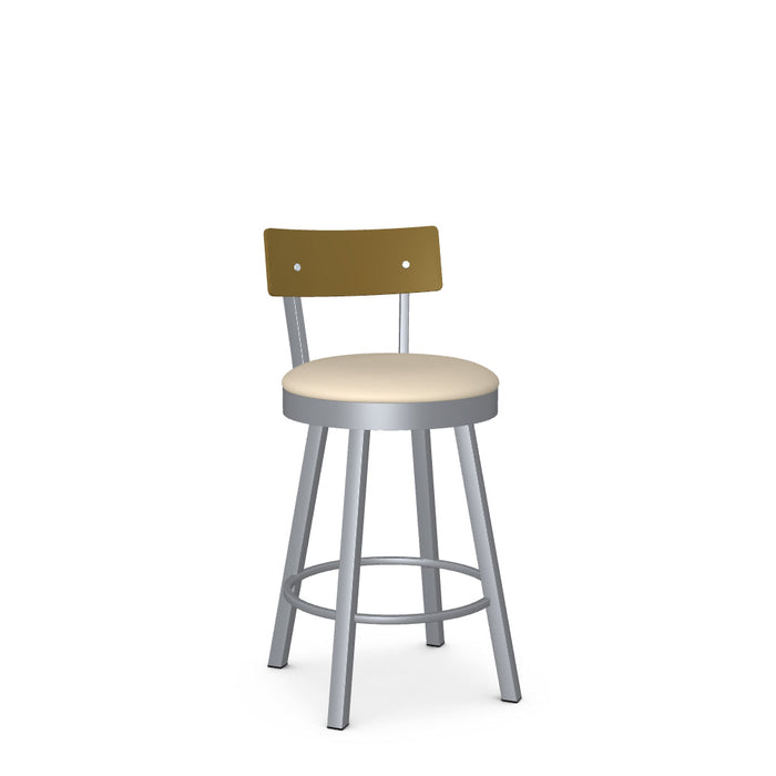 Lauren Swivel Counter Stool-Upholstered