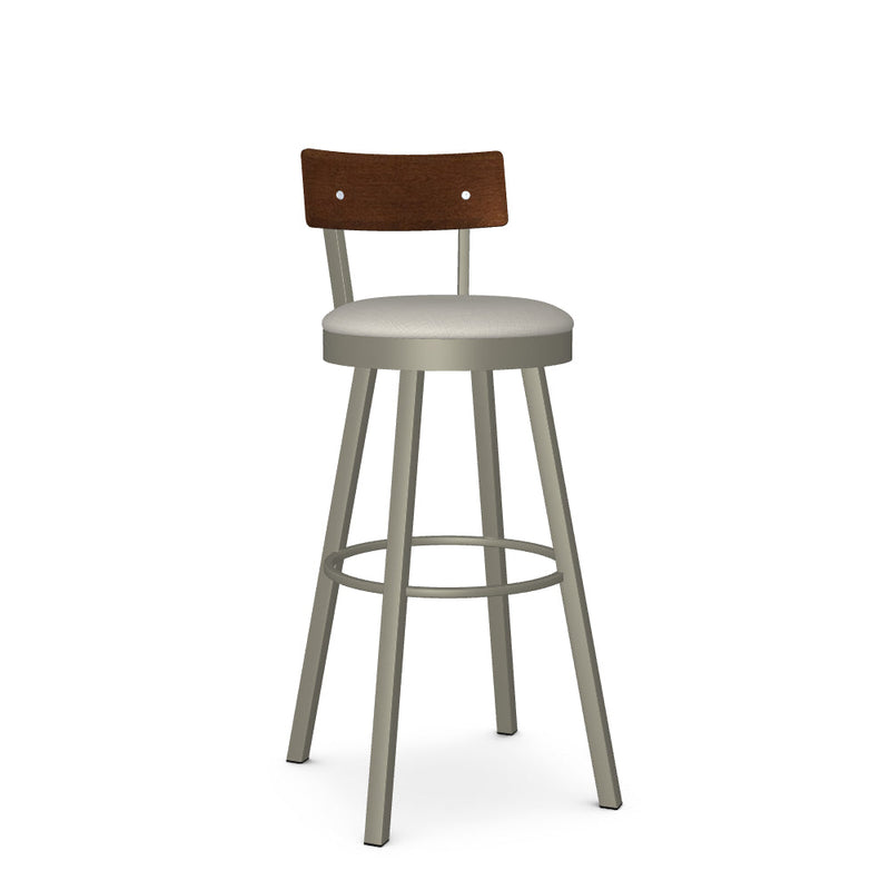 Lauren Swivel Spectator Stool-Upholstered