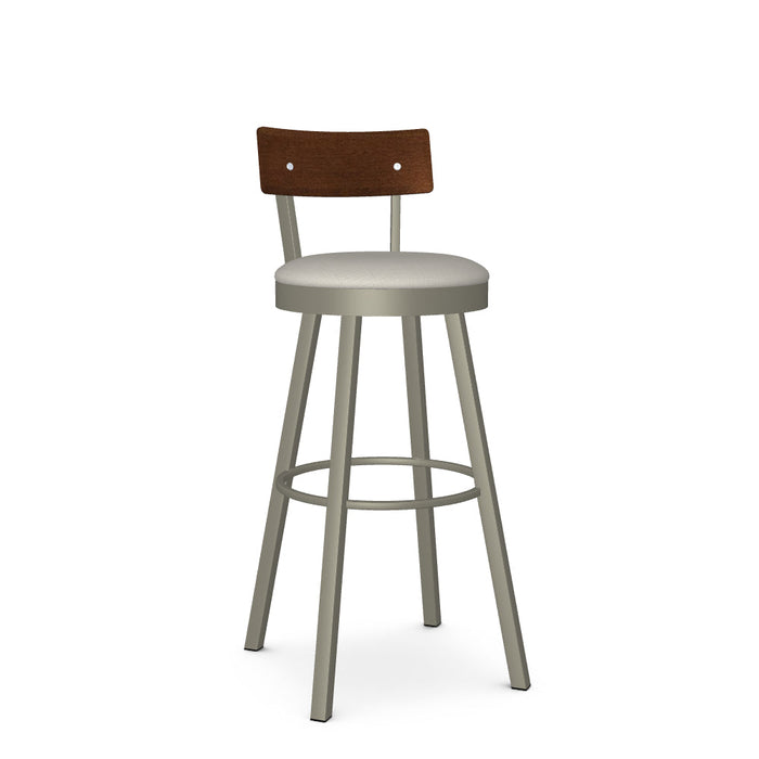 Lauren Swivel Spectator Stool-Upholstered