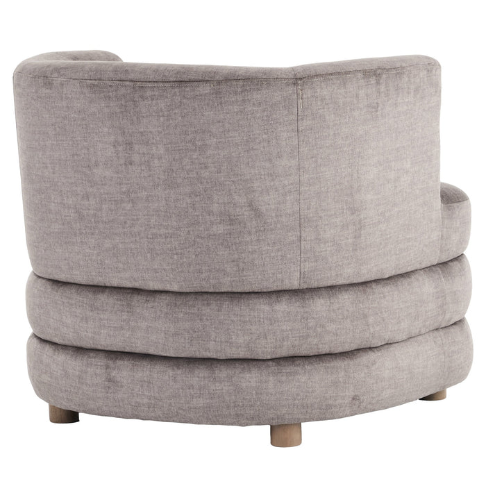 Dorian Accent Chair Dark Taupe