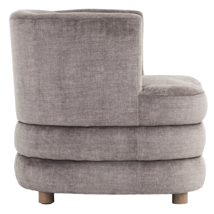 Dorian Accent Chair Dark Taupe