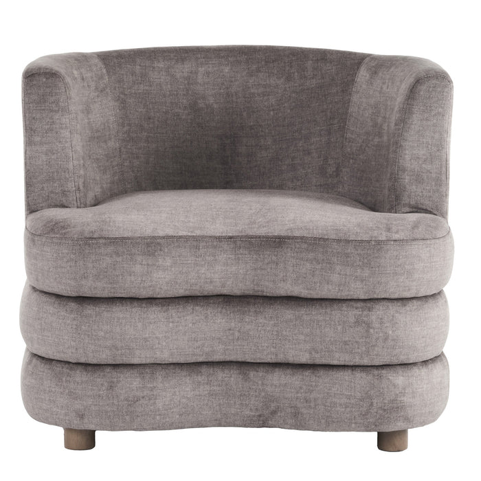 Dorian Accent Chair Dark Taupe