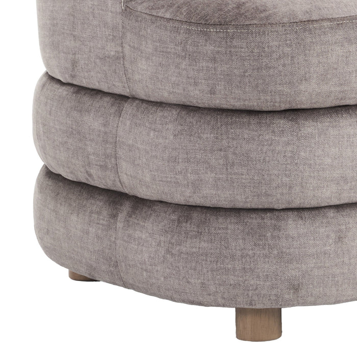 Dorian Accent Chair Dark Taupe