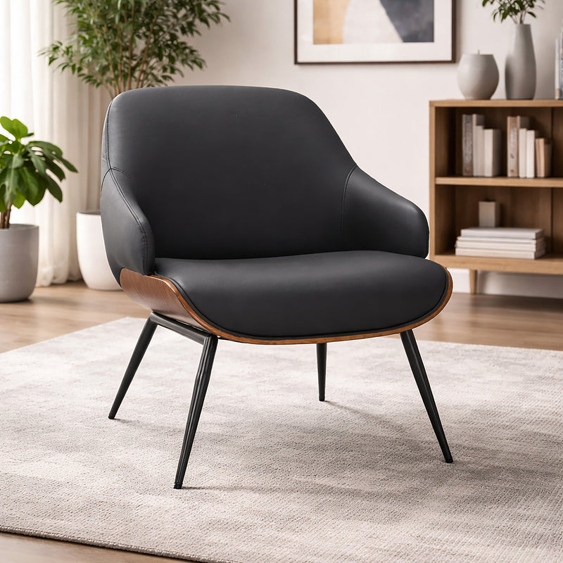 Umber Accent Chair Black