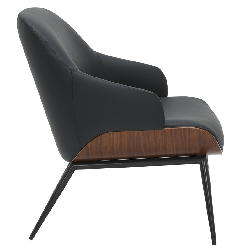 Umber Accent Chair Black