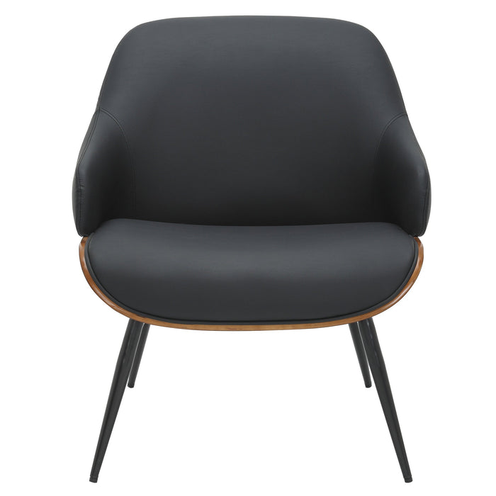 Umber Accent Chair Black