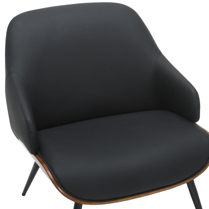 Umber Accent Chair Black