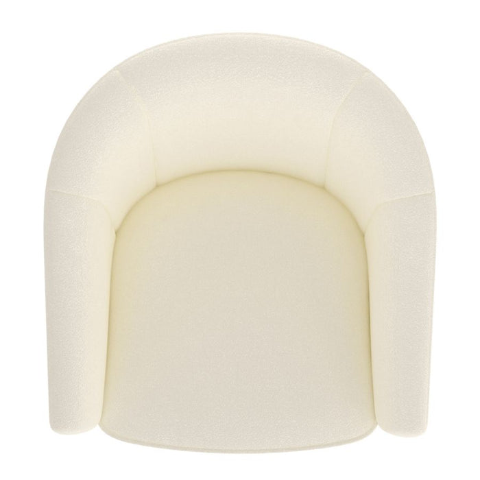 Tilsy Accent Chair in Ivory Boucle