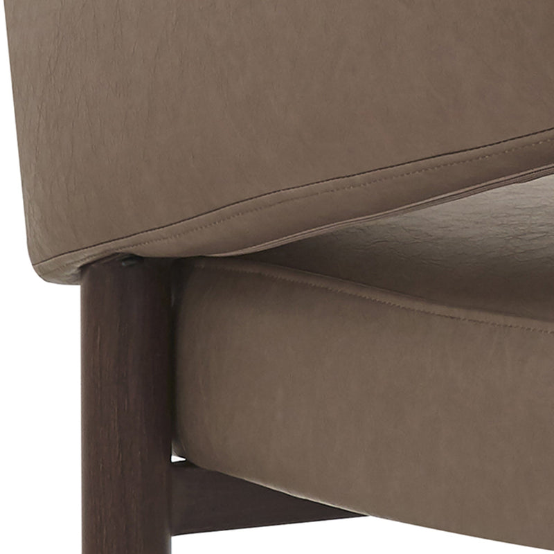 Allegra Accent Chair Dark Taupe