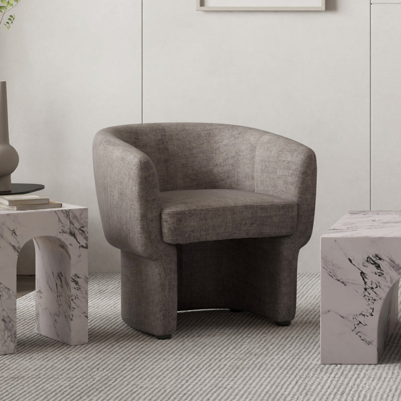 Sheri Accent Chair Dark Taupe