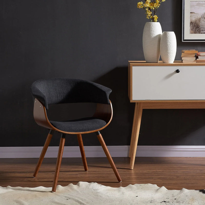 HOLT-ACCENT CHAIR-FABRIC CHARCOAL - Furniture Depot