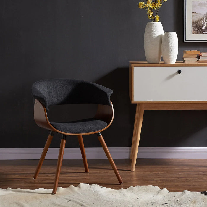 HOLT-ACCENT CHAIR-FABRIC CHARCOAL - Furniture Depot
