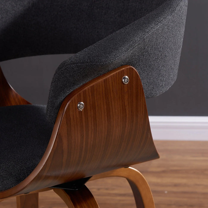 HOLT-ACCENT CHAIR-FABRIC CHARCOAL - Furniture Depot