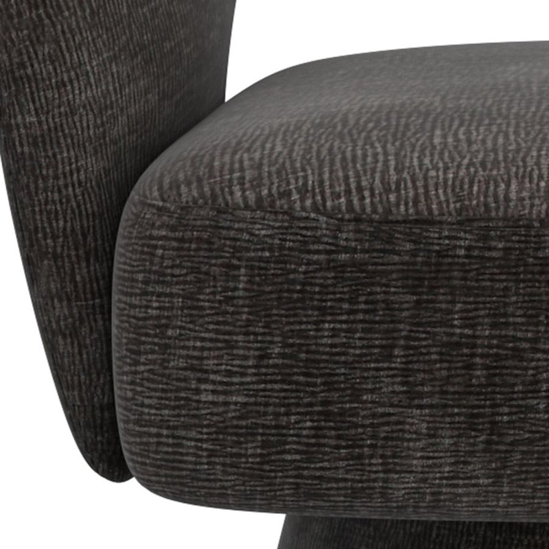 Santo Accent Chair in Charcoal