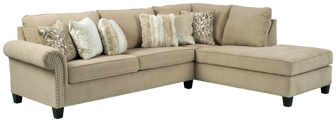 Dovemont 2-Piece Sectional with RHF Chaise - Furniture Depot