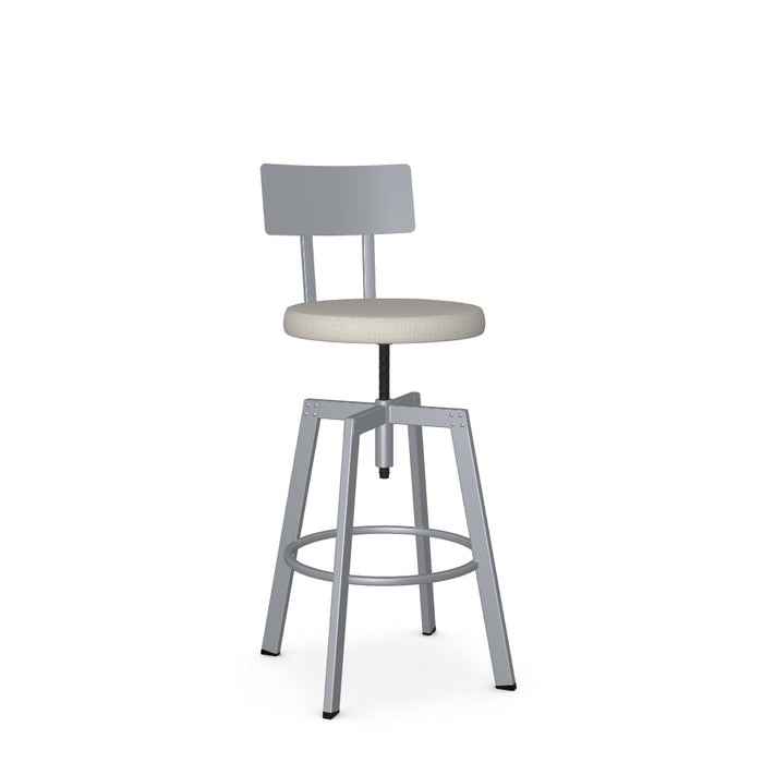 Architect Screw Stool -Upholstered