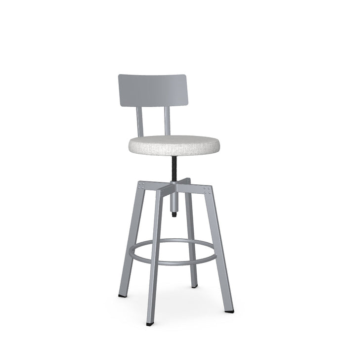 Architect Screw Stool -Upholstered