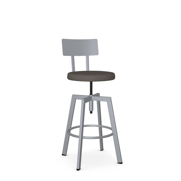 Architect Screw Stool -Upholstered