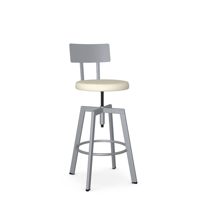 Architect Screw Stool -Upholstered