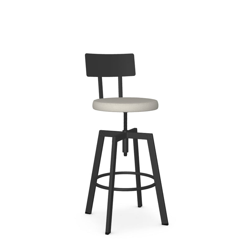 Architect Screw Stool -Upholstered
