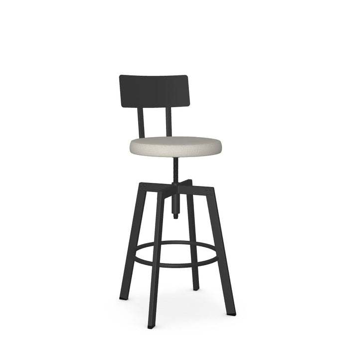 Architect Screw Stool -Upholstered